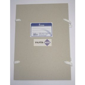 Szalagos irományfedél A/4, natúr, prémium