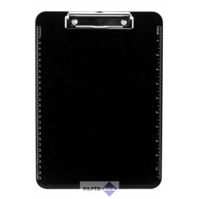 Felírótábla, A4, kemény műanyag, VICTORIA, fekete