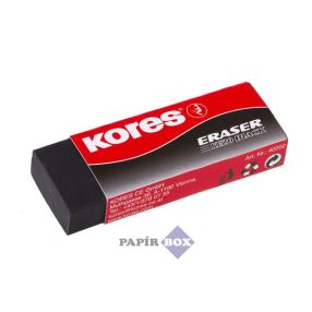 Radír, KORES "KE-20", fekete