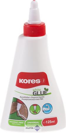 Hobbiragasztó, 125 ml, KORES "White Glue"