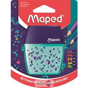   Hegyező, kétlyukú, tartályos, MAPED "Pixel Party Shaker"
