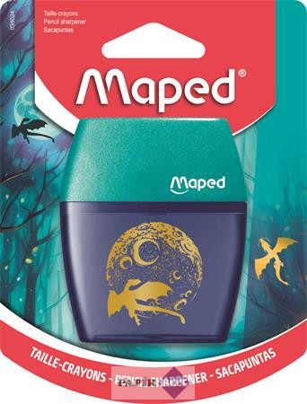 Hegyező, kétlyukú, tartályos, MAPED „Dragon Shaker sárkány”