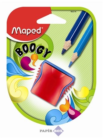 Hegyező, kétlyukú, tartályos, MAPED "Boogy", vegyes színek