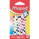 Radír, sakktábla, MAPED „Checkerboards”, vegyes minták, 2 db