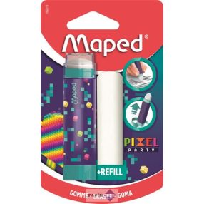 Radírstift, pótbéllel, MAPED "Pixel Party"