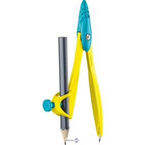   Körző, adapterrel, MAPED "Study Pop", vegyes színek