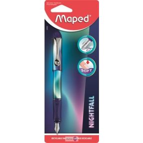 Töltőtoll, MAPED "Nightfall", metálfényű