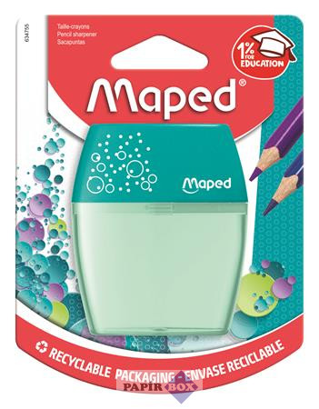 Hegyező, kétlyukú, tartályos, MAPED "Shaker", vegyes színek