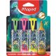 Szövegkiemelő készlet, 1-5 mm, MAPED „Dragon sárkány”, 4 különböző szín
