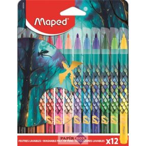   Filctoll készlet, 2,8 mm, kimosható, MAPED „Dragon sárkány”