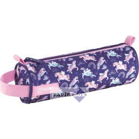 Tolltartó, henger alakú, cipzáras, MAPED, unikornis