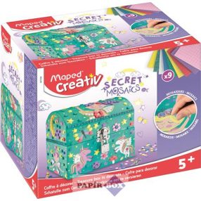   Mozaikos titkos ékszerdoboz, MAPED CREATIV, "Secret Mosaics"