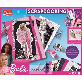   Kreatív scrapbooking készlet, 50 darabos, MAPED CREATIV "Scrapbooking Set - Barbie"