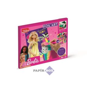   Fóliás képkészítő készlet, MAPED CREATIV "Barbie Foil'Art"