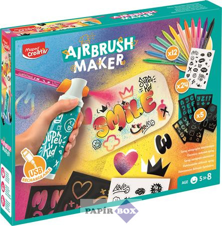 Kreatív festékszóró készlet, MAPED CREATIV "Airbrush Maker"