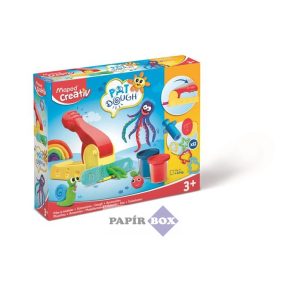   Gyurma és formázó készlet, 16 darabos, MAPED CREATIV, "Pat Dough"