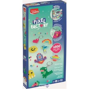   Pixel-gyár gyöngy készlet, utántöltő, MAPED CREATIV "Pixel Factory"