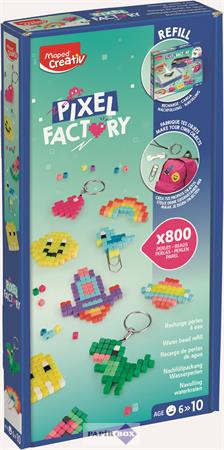 Pixel-gyár gyöngy készlet, utántöltő, MAPED CREATIV "Pixel Factory"