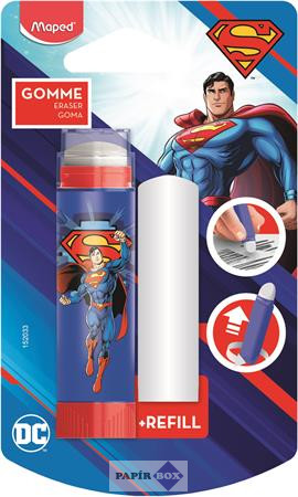 Radírstift, pótbéllel, MAPED "Superman"