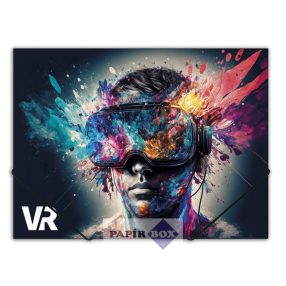 Gumis mappa, 15 mm, PP, A4, PANTA PLAST "VR"