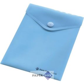   Irattartó tasak, A6, PP, patentos, 160 mikron, PANTA PLAST, pasztellkék