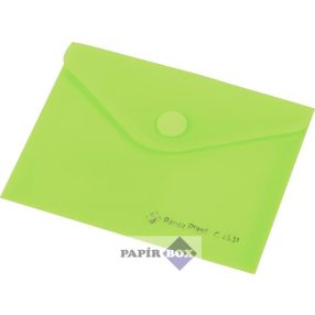   Irattartó tasak, A7, PP, patentos, 160 mikron, PANTA PLAST, pasztellzöld