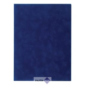 Oklevéltartó, plüss, A4, VICTORIA, kék