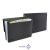 Harmonikamappa, A4, PP, 13 rekeszes, RAPESCO "Germ-Savvy™", matt fekete