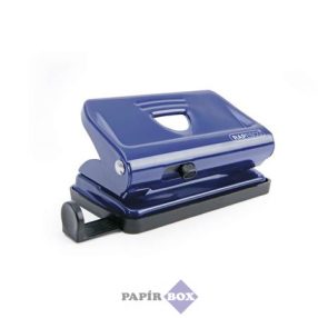   Lyukasztó, kétlyukú, 12 lap, fém, RAPESCO "810", kék