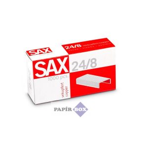 Fűzőkapocs, 24/8, réz, SAX