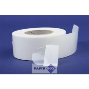 Etikett, 30 mm kör, 1000 etikett/tekercs, víztiszta