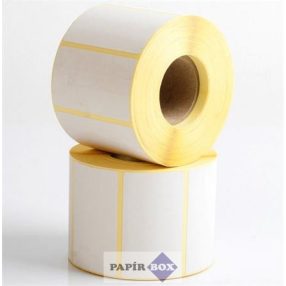 Etikett, vellum, 40×80 mm, 1 000 db/tekercs