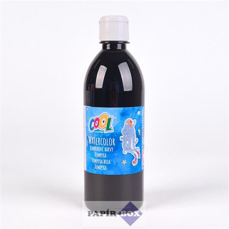 Tempera, COOL BY VICTORIA, 500 ml, fekete