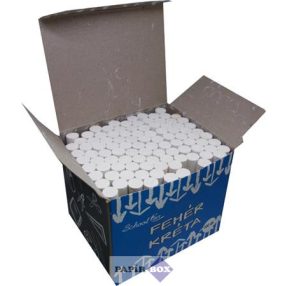 Táblakréta, kerek, fehér, 100 db/csg