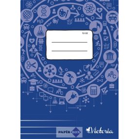   Füzet, tűzött, A/5, vonalas, 32 lap, 3. osztály, "12-32"