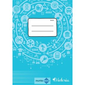   Füzet, tűzött, A/5, vonalas, 32 lap, 2. osztály, "16-32"