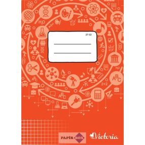 Füzet, tűzött, A/5, kockás, 32 lap, "27-32"