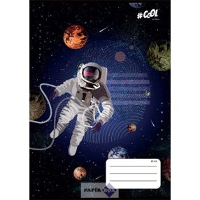   Füzet, tűzött, A/5, kockás, 32 lap, COOL BY VICTORIA, "Space", 27-32