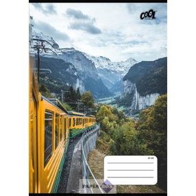   Füzet, tűzött, A/5, vonalas, 32 lap, 4-8. osztály, COOL BY VICTORIA "Adventure", "21-32"
