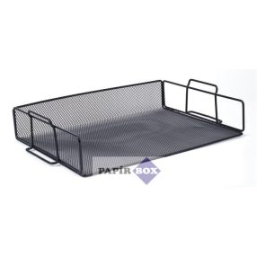 Irattálca, fémhálós, VICTORIA OFFICE, fekete