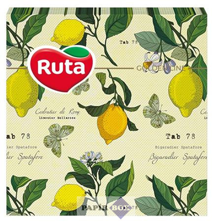 Szalvéta, 1/4 hajtogatott, 2 rétegű, 33x33 cm, 20 db, RUTA "Kitchen"