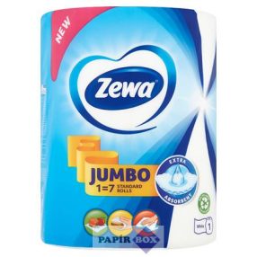   Kéztörlő, tekercses, 325 lap, ZEWA "Jumbo White"