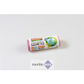   Szemeteszsák, újrahasznosított, 30 l, 15 db, 50x60 cm, MAZZINI