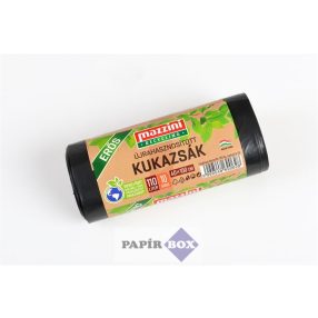  Szemeteszsák, újrahasznosított, erős, 110 l, 10 db, 60x100 cm, MAZZINI