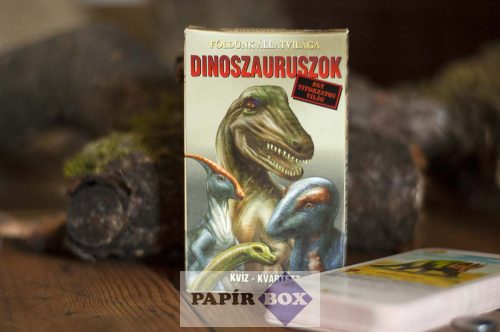 Dinoszauruszok - Ismeretterjesztő kártya