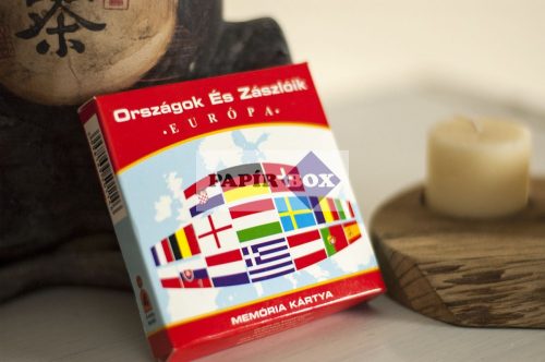 Országok és zászlóik - Európa - Memóriakártya