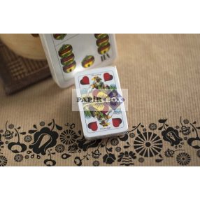 Mini magyar kártya, celofános