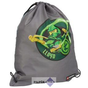   Tornazsák, LEGO "Ninjago Elemental Master of Energy", szürke-mintás