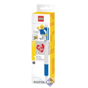 Zseléstoll, 0,7 mm, kupakos, mini figurával, LEGO, kék