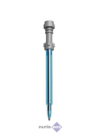 Zseléstoll, 0,7 mm, fénykard, LEGO "Star Wars", azúr kék